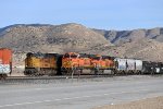 UP 8554 North with BNSF Rear DPU